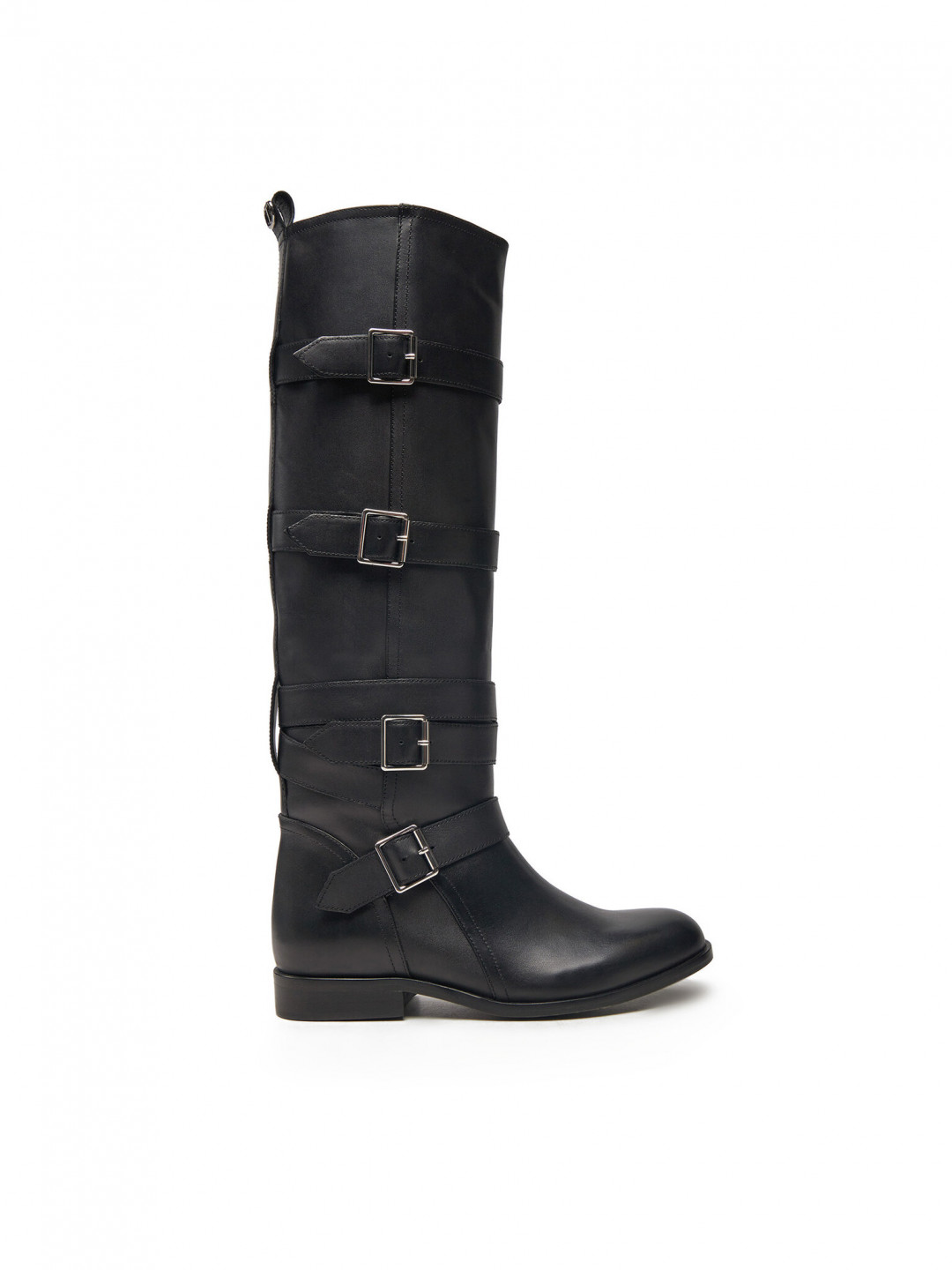 TWINSET Kozačky 242TGT124 Černá